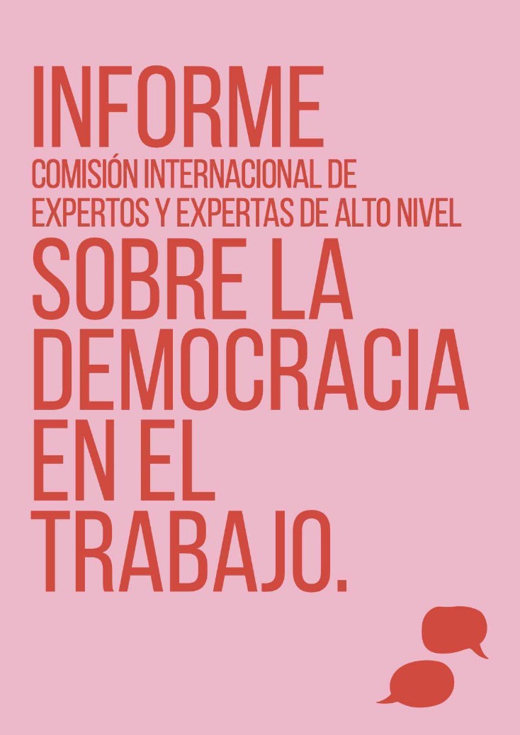 Informe: Comisión internacional de expertos y expertas de alto nivel sobre la democracia en el trabajo